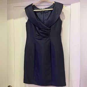 Navy Tahari mini dress